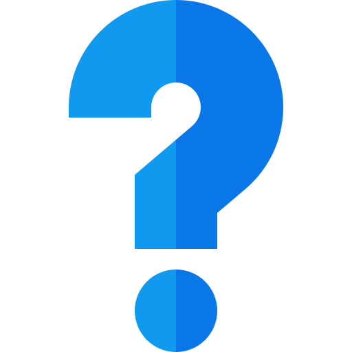 Question Basic Straight Flat icon