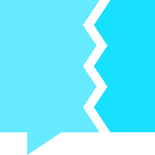 Failed Basic Straight Flat icon