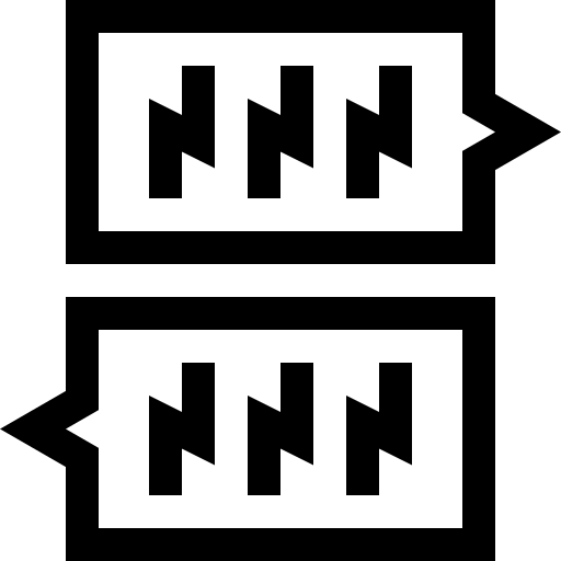 argument Basic Straight Lineal icoon