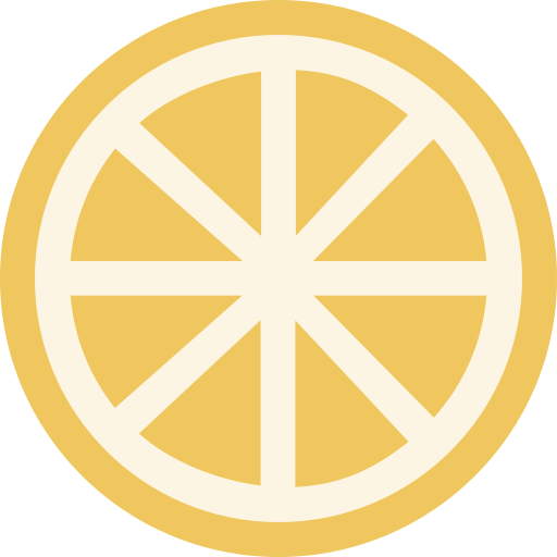 limón Pixel Buddha Premium Flat icono