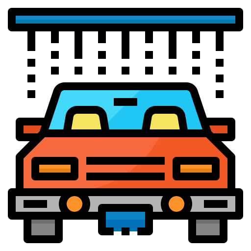autowäsche Generic Outline Color icon