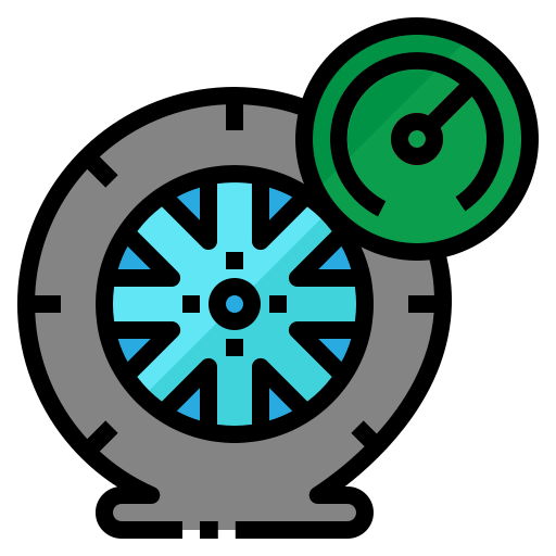 Tire Generic Outline Color icon