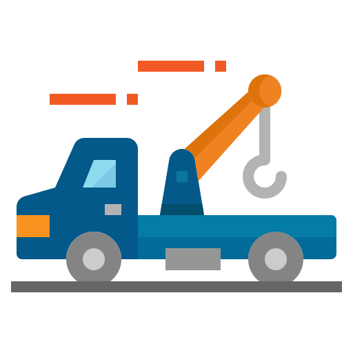 Tow truck Generic Flat icon
