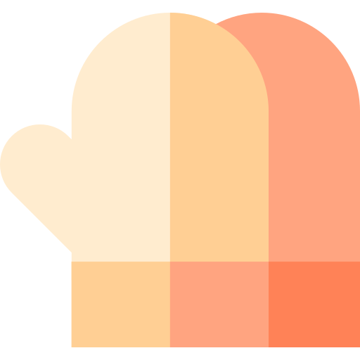 handschoen Basic Straight Flat icoon