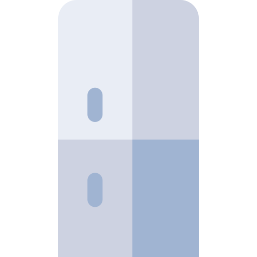 geladeira Basic Straight Flat Ícone