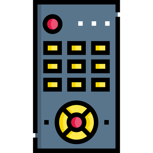 Remote control Detailed Straight Lineal color icon