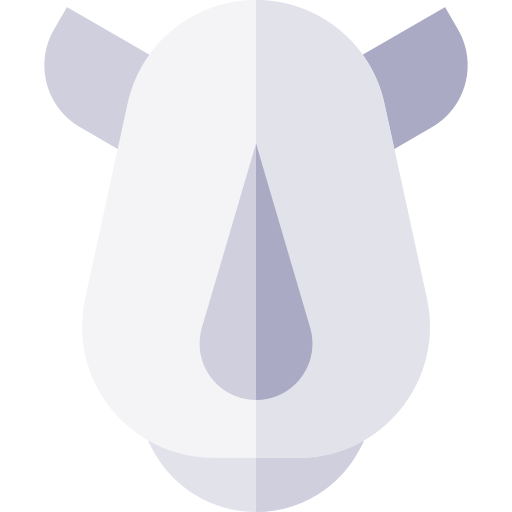 rinoceronte Basic Straight Flat icona