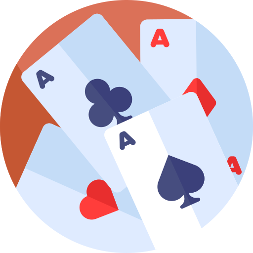 karty do pokera Geometric Flat Circular Flat ikona
