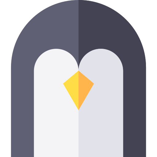 Пингвин Basic Straight Flat иконка