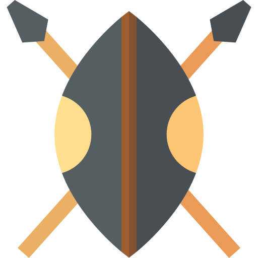 escudo Basic Straight Flat Ícone