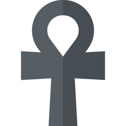 ankh Basic Straight Flat Ícone