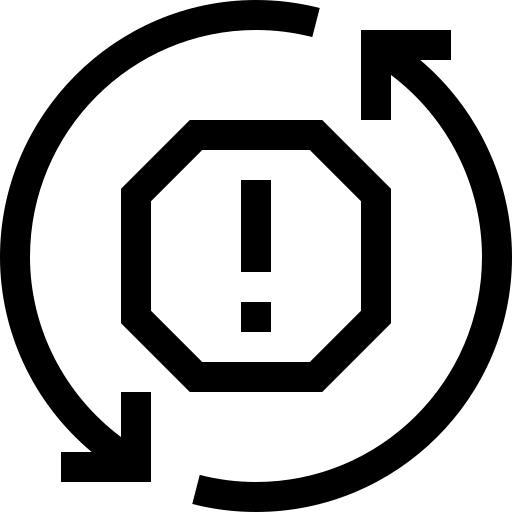 synchronizacja Basic Straight Lineal ikona