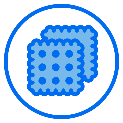 biscuit Payungkead Blue Icône