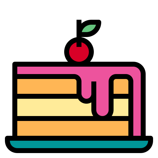 ケーキ Payungkead Lineal Color icon