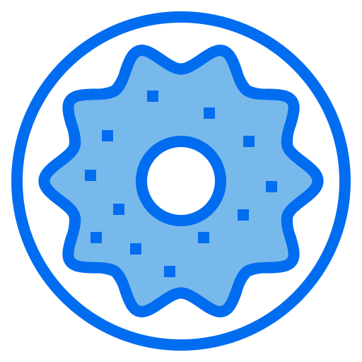 도넛 Payungkead Blue icon