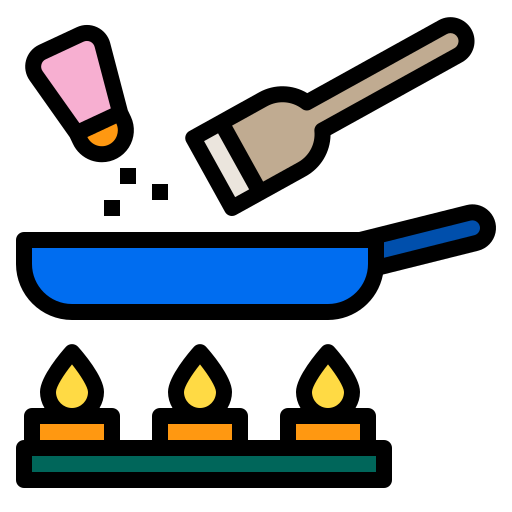 料理 Payungkead Lineal Color icon