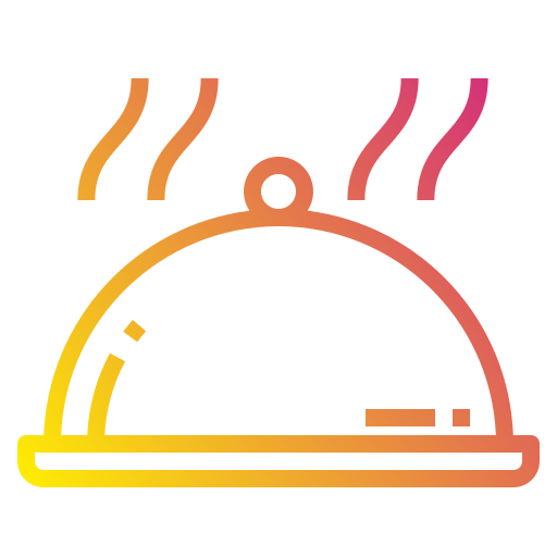 Food tray Payungkead Gradient icon