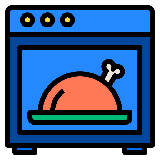Oven Payungkead Lineal Color icon