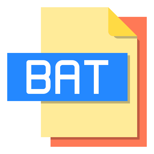 bat-datei Payungkead Flat icon
