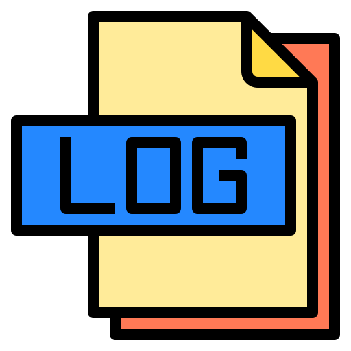 ログファイル Payungkead Lineal Color icon