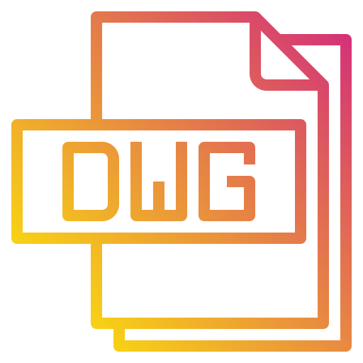 dwg 파일 Payungkead Gradient icon