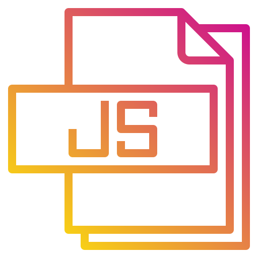 js-bestand Payungkead Gradient icoon