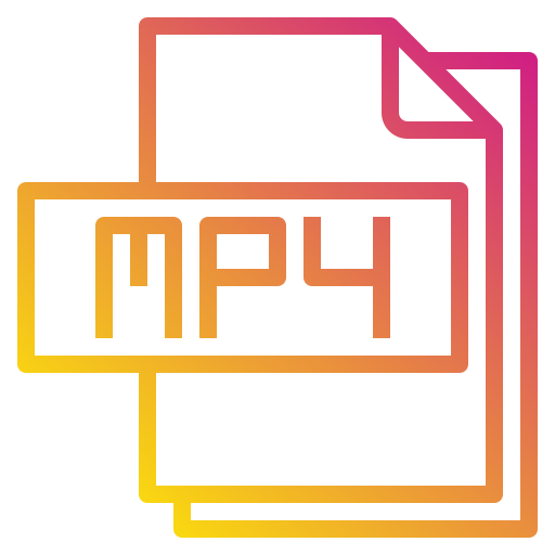 mp4 файл Payungkead Gradient иконка
