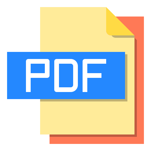 archivo pdf Payungkead Flat icono