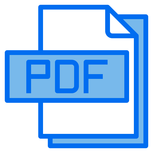 ficheiro pdf Payungkead Blue Ícone