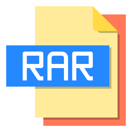 Rar file Payungkead Flat icon