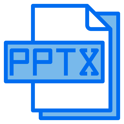 pptxファイル Payungkead Blue icon