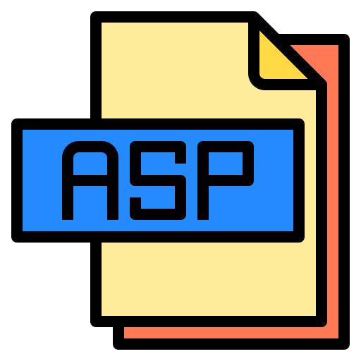 Asp file Payungkead Lineal Color icon
