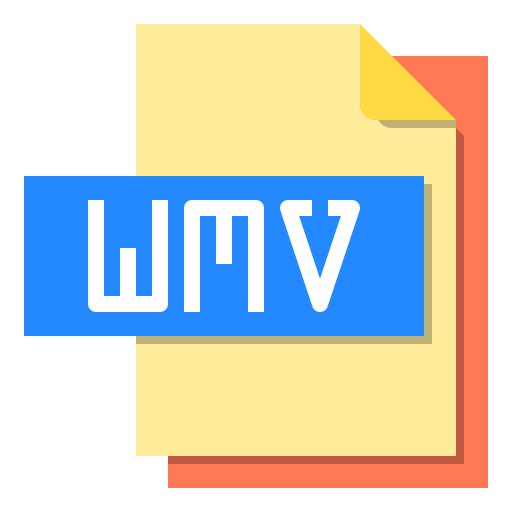 wmv 파일 Payungkead Flat icon