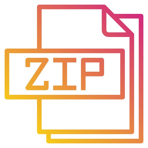 file zip Payungkead Gradient icona