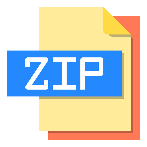 zip-datei Payungkead Flat icon