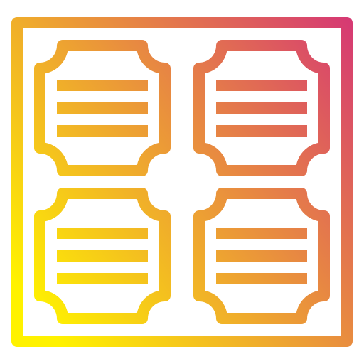 Solar panel Payungkead Gradient icon