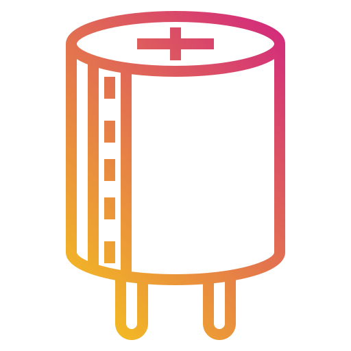 Capacitor Payungkead Gradient icon