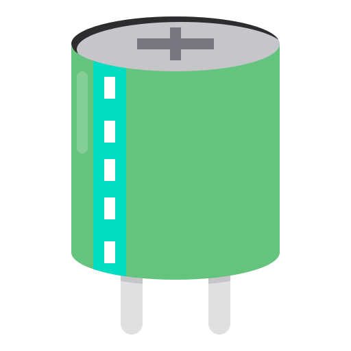 Capacitor Payungkead Flat icon