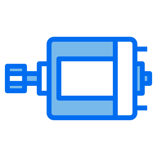 전기 모터 Payungkead Blue icon