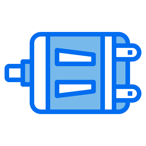 전기 모터 Payungkead Blue icon