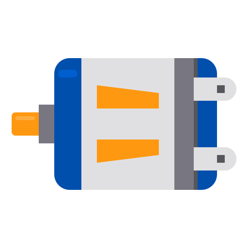 Electric motor Payungkead Flat icon