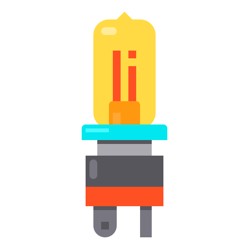 램프 Payungkead Flat icon