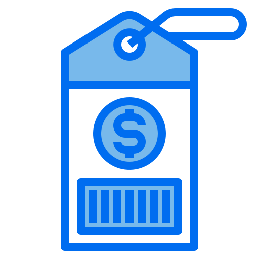 価格ラベル Payungkead Blue icon