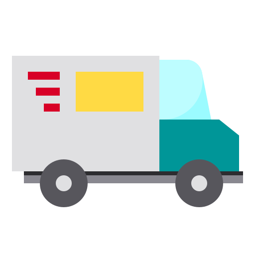 lastwagen Payungkead Flat icon