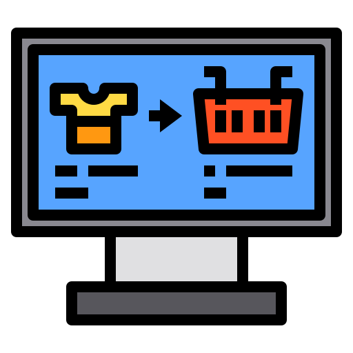 온라인 쇼핑 Payungkead Lineal Color icon