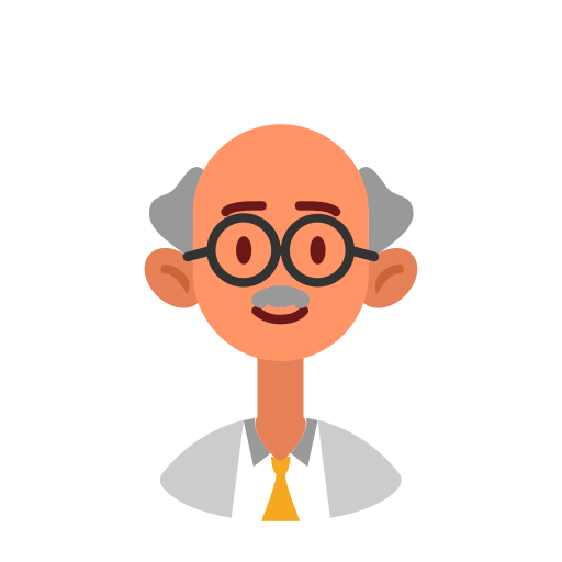 professor Generic Flat icoon