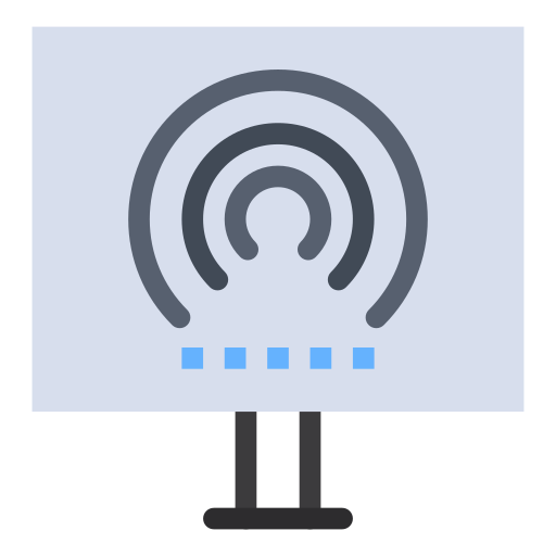 Computer monitor Flatart Icons Flat icon