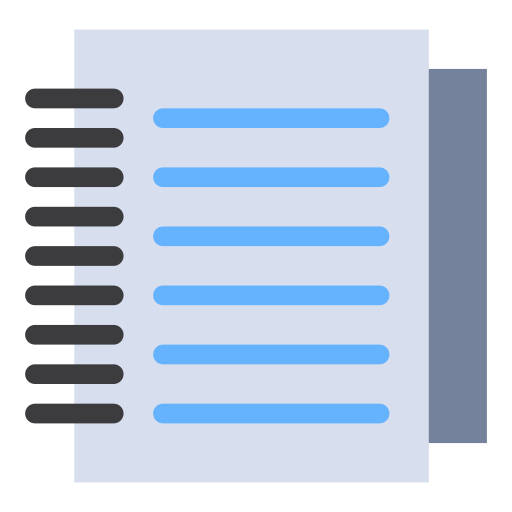 Notebook Flatart Icons Flat icon