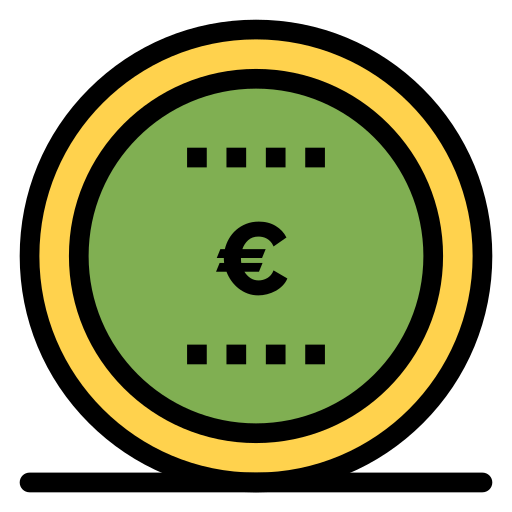 Euro Flatart Icons Lineal Color icon