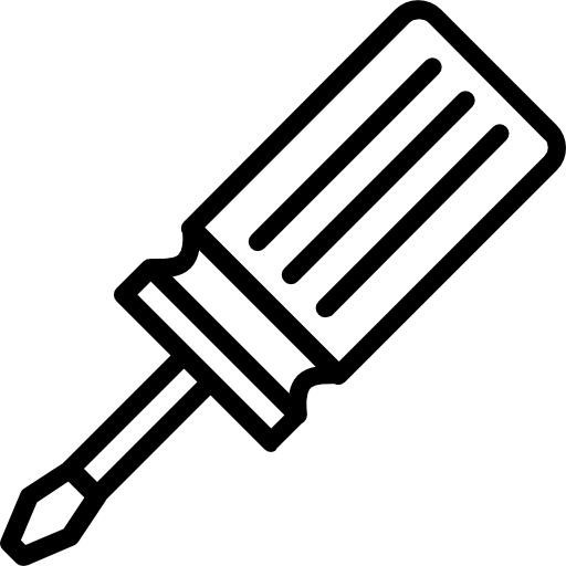 Screwdriver Basic Miscellany Lineal icon